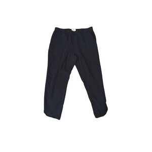 Marine Layer Allison Pant Womens Medium Black Tencel Lyocell Elastic Waist 16765